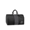 Keepall Bandoulière 50 Bag Damier Infini Leather in collecties Travel Travel Accessories and Organizers voor heren