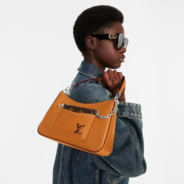 Marelle Bag Epi Leather in collecties handtassen schoudertassen en crossbodytassen voor dames