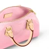 Nano Speedy Bag Monogram Vernis Leather in damesportemonnees en kleine lederwaren portemonnees met ketting en riem