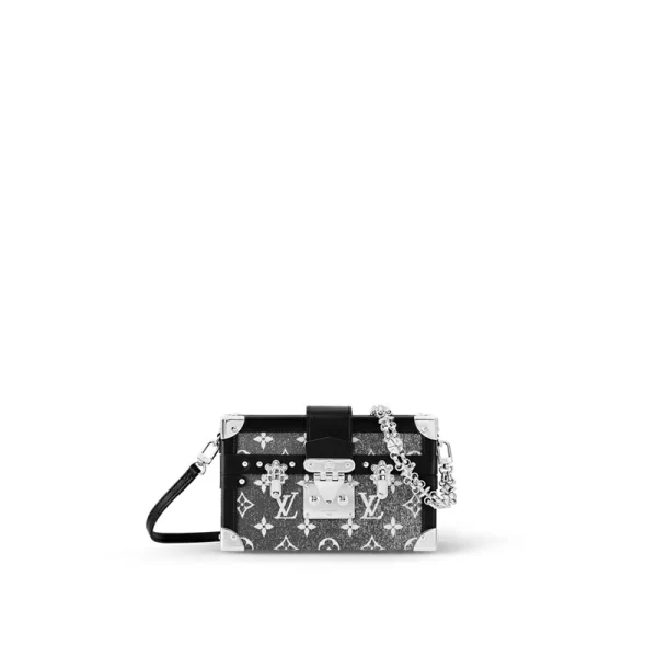 Petite Malle Bag Ander monogram canvas in handtassen voor dames schoudertassen en schoudertassen