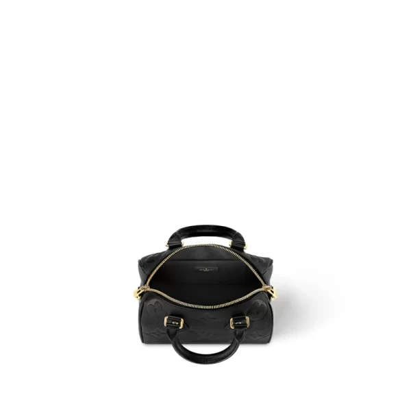Speedy Bandoulière 20 Bag Monogram Empreinte Leather in collecties handtassen schoudertassen en schoudertassen voor dames